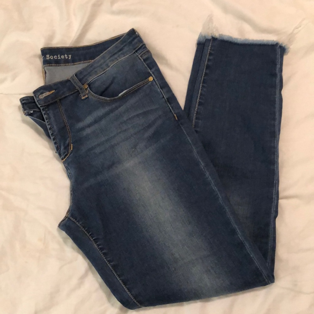 Articles of society jeans cropped skinny